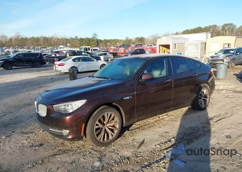 2011 BMW 550I Gran Turismo z USA, uszkodzony, nr VIN WBASN4C51BC209870